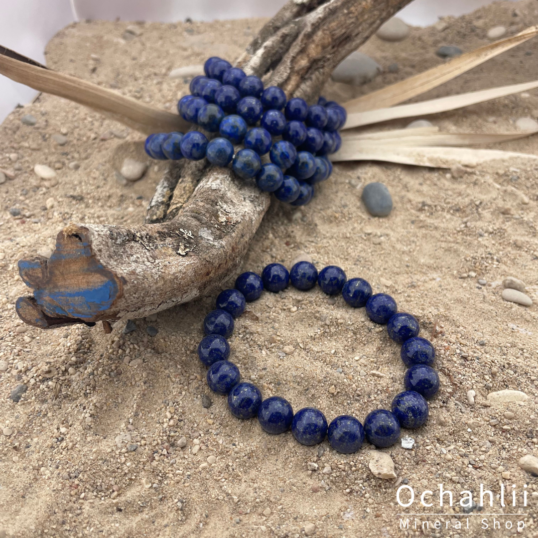 Lapis Lazuli AA armband 10mm