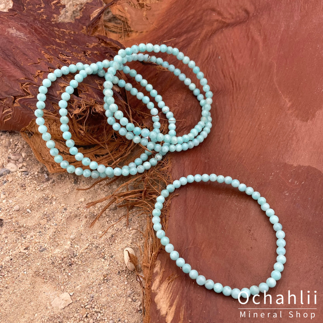 Amazonite bracelet 4mm