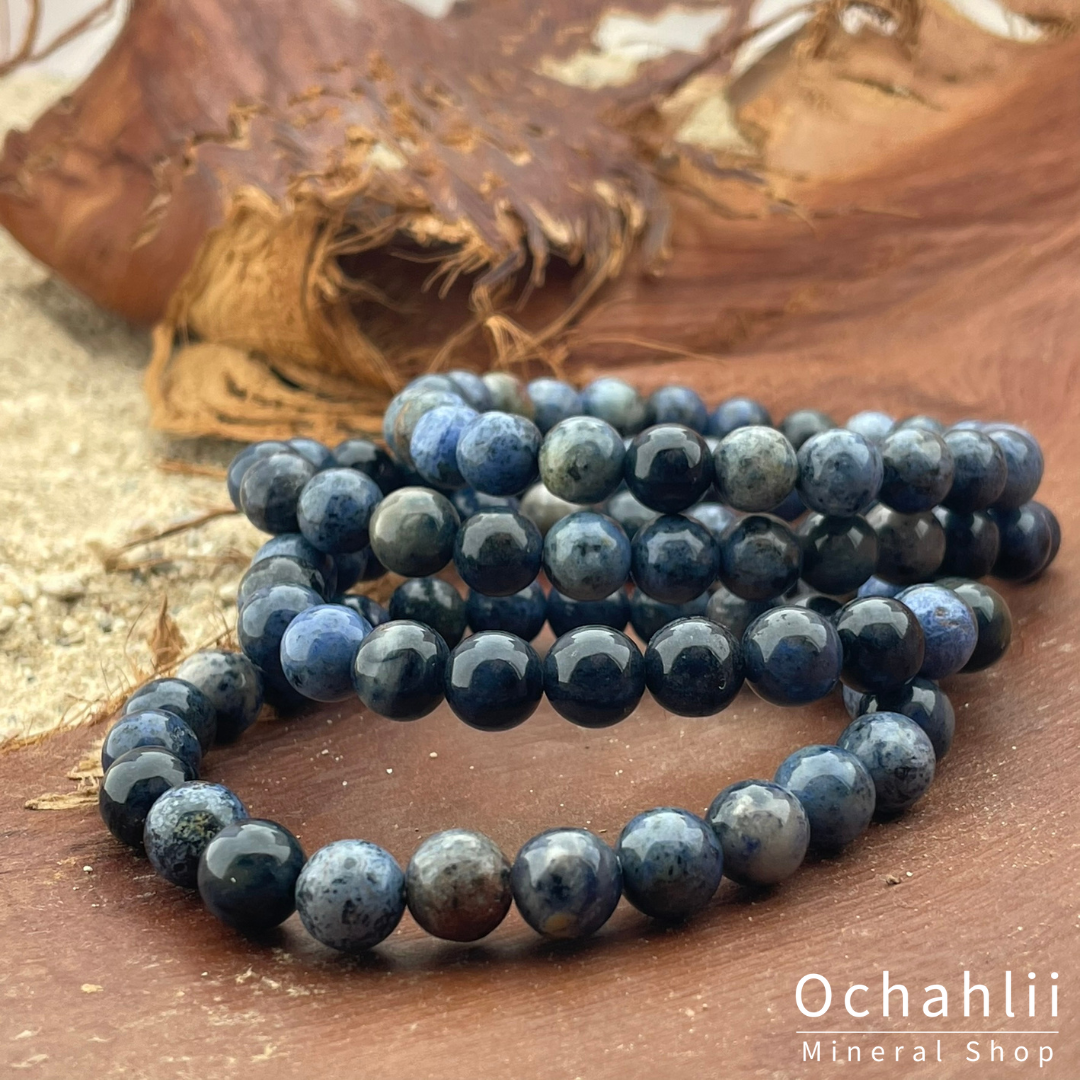 Dumortirite bracelet 8mm