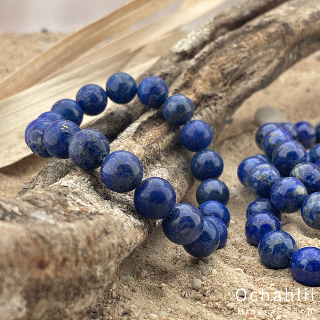 Lapis Lazuli AAA armband 10mm