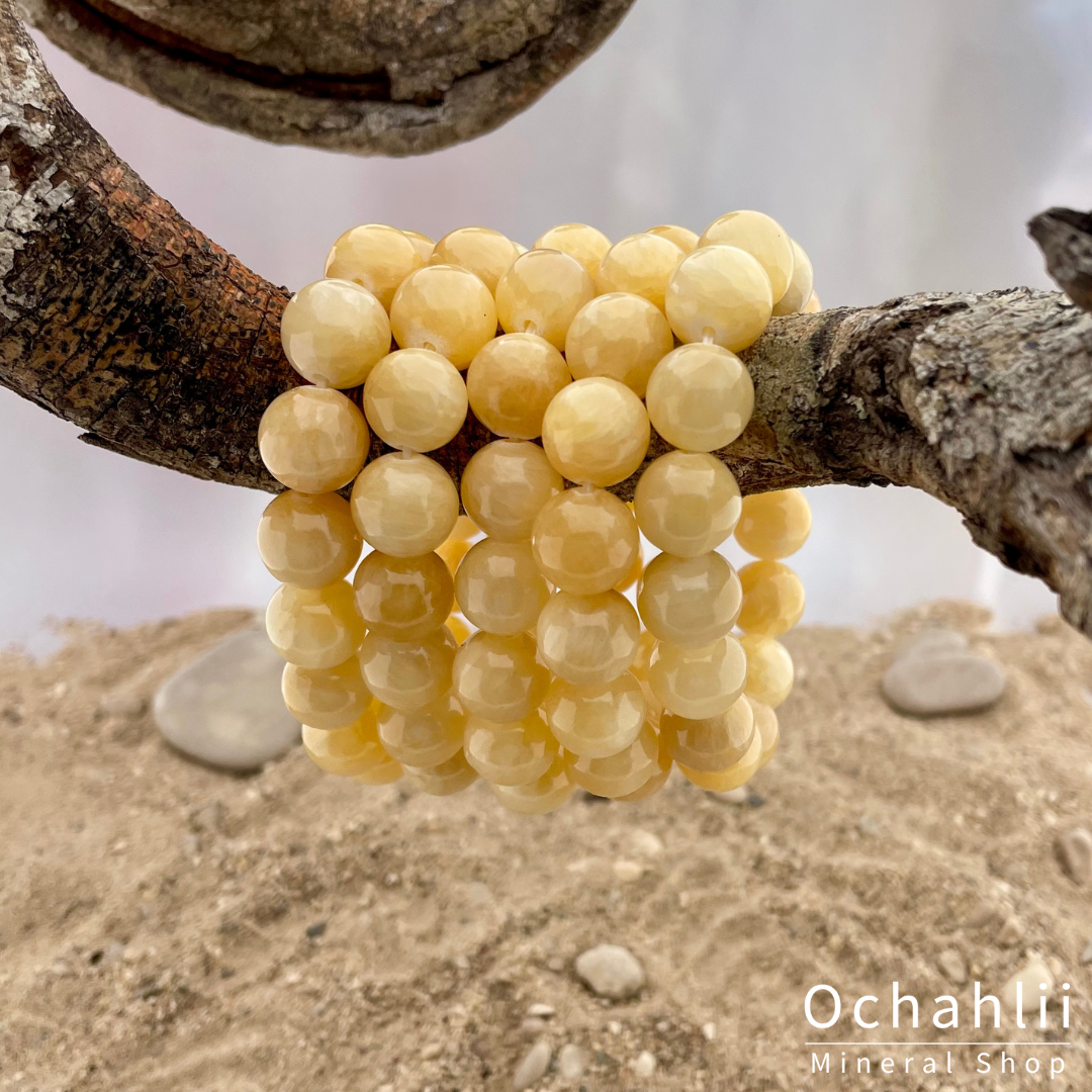 Aragonite bracelet sales